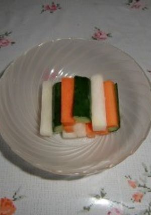 ３色野菜のピクルス-レシピのメイン写真