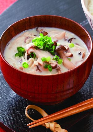 きのこたっぷり♡豆乳スープ-レシピのメイン写真