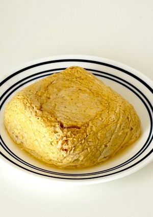 ハナビラタケのレンチン厚焼きたまご風-レシピのメイン写真