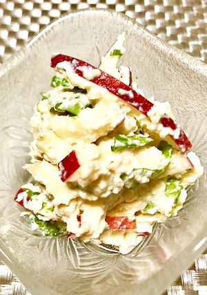 リンゴとセロリの白和え♡-レシピのメイン写真