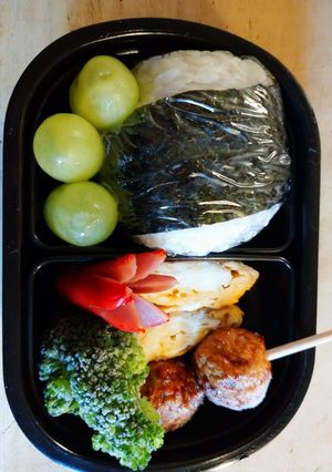 お弁当子供絶賛　冷食おにぎり　牛カルビ編-レシピのメイン写真