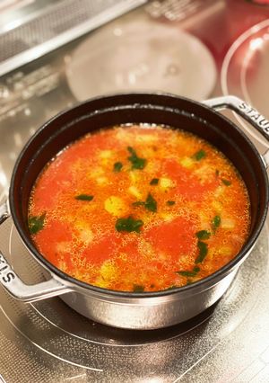 【簡単】野菜トマトクリームスープ-レシピのメイン写真