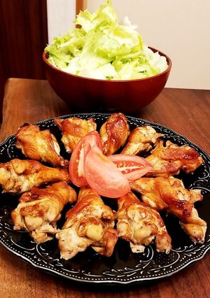 自家製ニンニク醤油で簡単♪鶏の炙り焼き-レシピのメイン写真