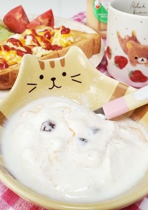 レーズンシナモンヨーグルト-レシピのメイン写真