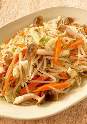 だしパックで作る野菜炒め-レシピのメイン写真