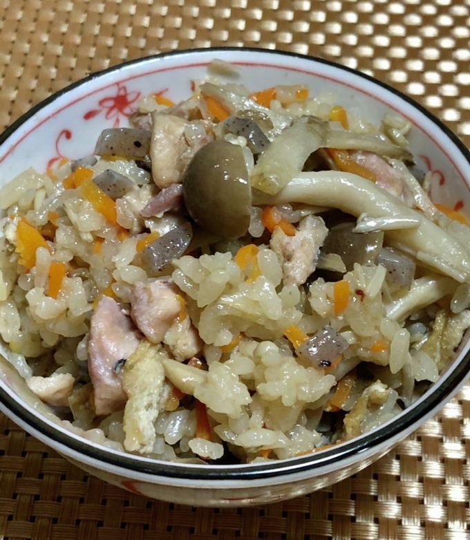 具沢山!鶏の炊き込みご飯-レシピのメイン写真
