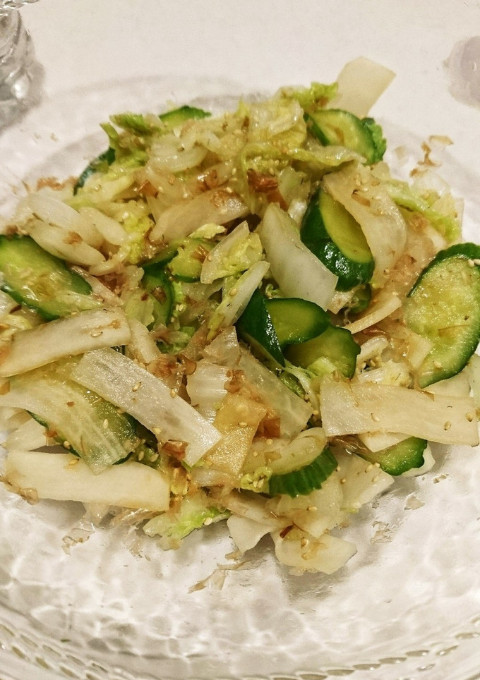 漬物？ナムル？大根と白菜の簡単副菜-レシピのメイン写真