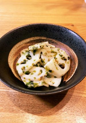 れんこんの青海苔まぶし-レシピのメイン写真