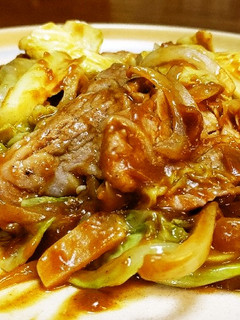 豚肉とろみカレーソース炒め♪-レシピのメイン写真