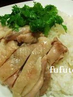 海南鶏飯(アジアの鶏めし)+スープ-レシピのメイン写真