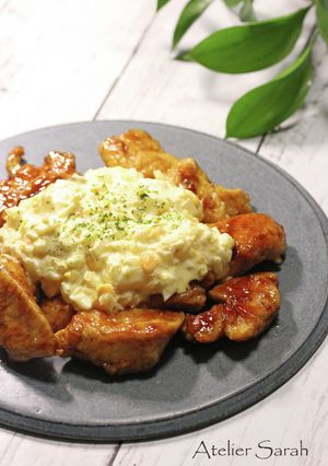 フライパンで焼くだけ♫ヘルシーチキン南蛮-レシピのメイン写真
