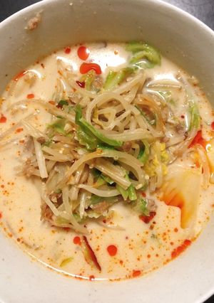 簡単！坦々うどん-レシピのメイン写真