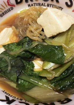 豆腐と糸こんにゃくの味噌煮-レシピのメイン写真