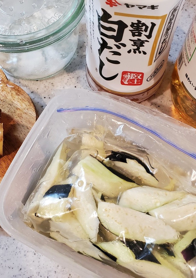 簡単なすびの浅漬け-レシピのメイン写真