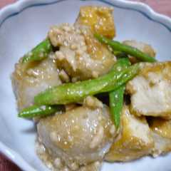 รูปของ 無駄なし～里芋そぼろ煮