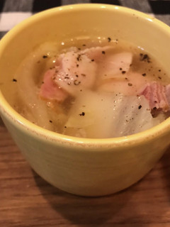 とっても簡単な白菜とベーコンのスープ-レシピのメイン写真