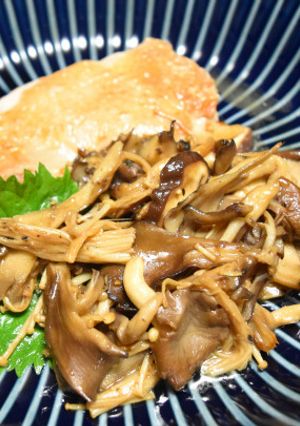 チキンソテーきのこレモン醤油バターソース-レシピのメイン写真
