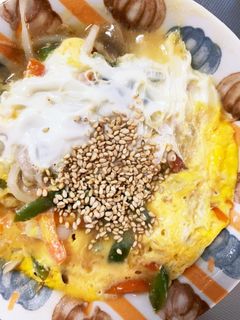 全てレンジ梅ごま味噌炒め味豚平焼き風-レシピのメイン写真