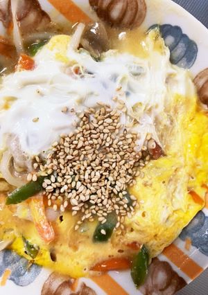 全てレンジ梅ごま味噌炒め味豚平焼き風-レシピのメイン写真
