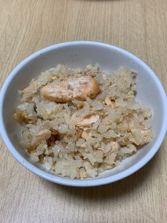 鮭明太子炊き込みご飯-レシピのメイン写真