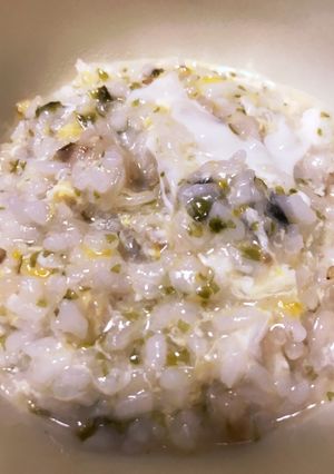 絶品！余った炊き込みご飯で雑炊-レシピのメイン写真