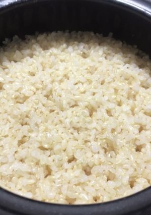 土鍋で玄米ご飯☆2号-レシピのメイン写真