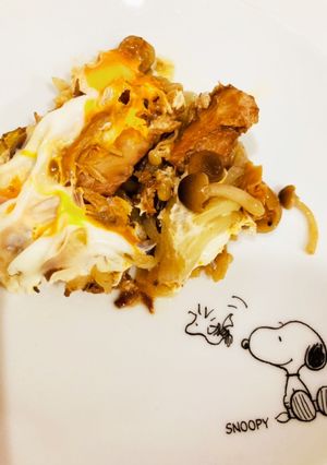 味付けなしで簡単!鯖缶の卵とじおかず-レシピのメイン写真