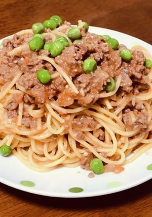 ミートソーススパゲティ-レシピのメイン写真