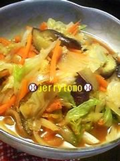 ★甘酢おろしダレde野菜炒め★-レシピのメイン写真