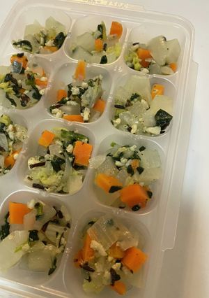 ひじきとほうれん草の鶏そぼろ　離乳食-レシピのメイン写真