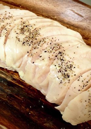 糖質制限★簡単しっとりMCTサラダチキン-レシピのメイン写真