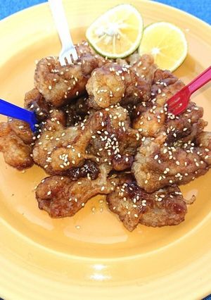 鶏肉の甘辛カリカリ唐揚げ（子供が大好き）-レシピのメイン写真