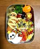 鬼滅の刃 煉獄 幼稚園弁当 ハロウィン