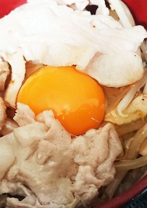 簡単豚コマもやし丼-レシピのメイン写真