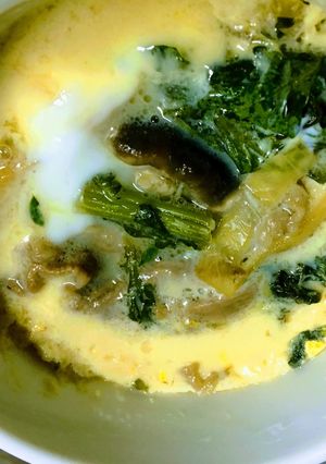 すき焼き煮の茶碗蒸し-レシピのメイン写真
