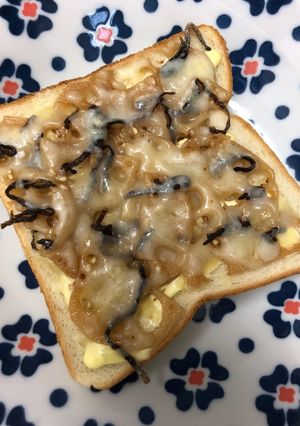 残ったお惣菜で!レンコンきんぴらトースト-レシピのメイン写真