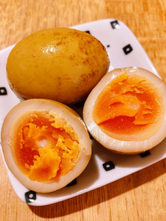 カレーしょうゆ味玉-レシピのメイン写真