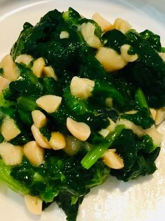 【幼児食1歳頃~】ほうれん草の納豆和え-レシピのメイン写真
