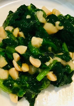 【幼児食１歳頃～】ほうれん草の納豆和え-レシピのメイン写真