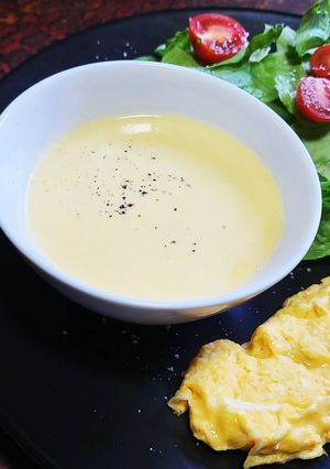 コーン缶と牛乳だけ！つぶつぶコーンスープ-レシピのメイン写真