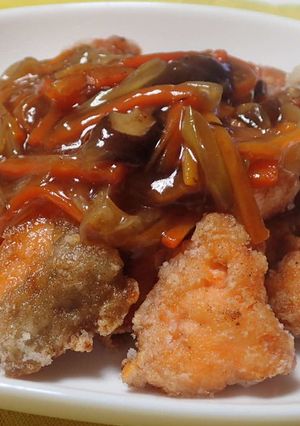 鮭ザンギ-レシピのメイン写真