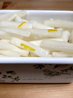 喉を潤す!はちみつでゆず大根-レシピのメイン写真