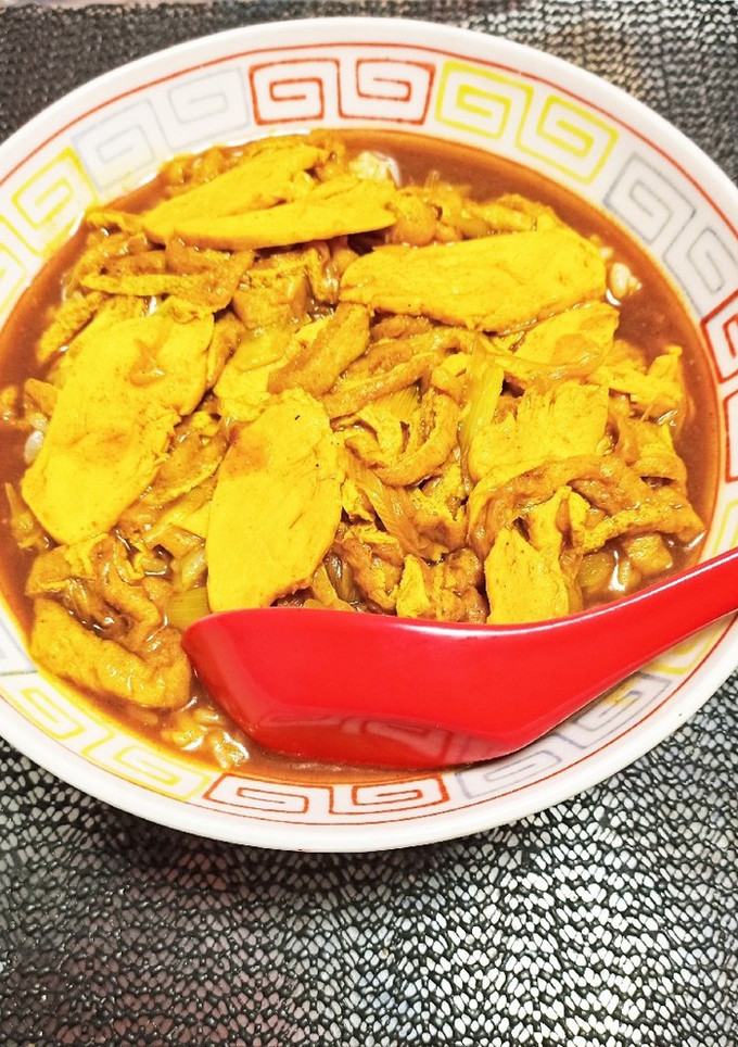 お蕎麦屋さん風のカレー丼-レシピのメイン写真