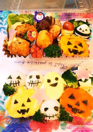 ハロウィン弁当（パパ用）-レシピのメイン写真