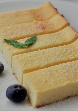 超簡単さっぱりチーズケーキバーレモン風味-レシピのメイン写真