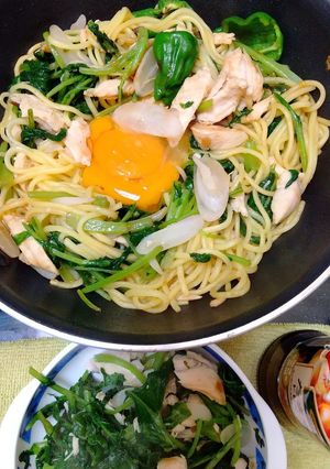 大根葉でドレッシング炒め-レシピのメイン写真