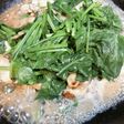 鉄分たっぷり!牡蠣とほうれん草炒め