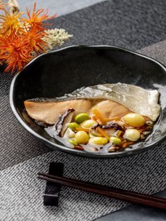 鮭の彩りあんかけ【入院食㉔夕/主菜】-レシピのメイン写真