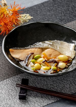 鮭の彩りあんかけ【入院食㉔夕/主菜】-レシピのメイン写真