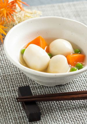 里芋のあんかけ【入院食⑳温副菜】-レシピのメイン写真